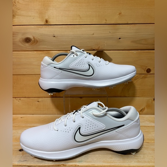 New Nike Victory Pro 3 Golf Shoes White/Pure Platinum DX9028-101 Mens 11.5 Wide - Picture 2 of 7